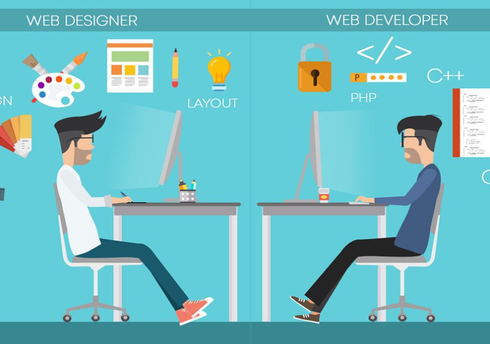 Difference between a web designer and a web developer