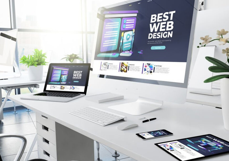 Responsive web design on different devices